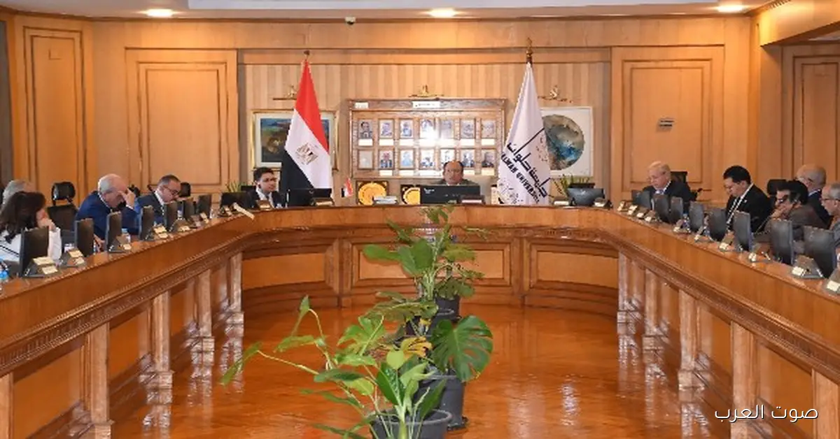 رئيس جامعة حلوان إطلاق منصة للذكاء الاصطناعي تواكب متطلبات العصر