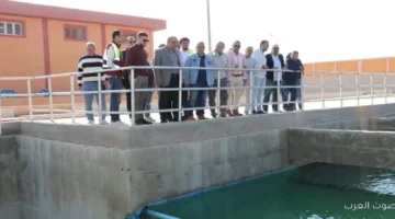 رئيس جهاز 6 أكتوبر يزور محطة المعالجة الغربية لمتابعة كفاءة