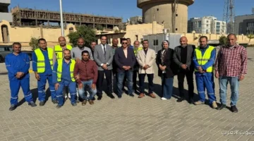 رئيس جهاز مدينة القاهرة الجديدة يقوم بزيارة ميدانية لمتابعة رافع