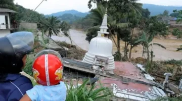 زيادة عدد ضحايا الفيضانات في سريلانكا لـ 410 أشخاص