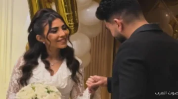 سامر أبو طالب فرحان بعقد قرانه على هبة زكريا
