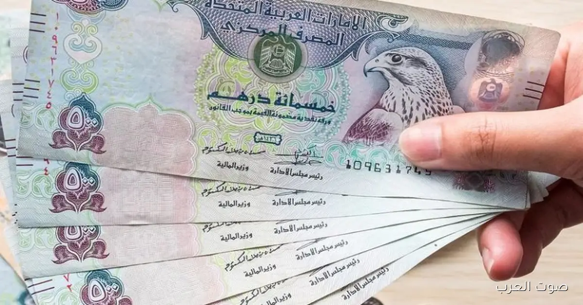 سعر الدرهم الإماراتي مقابل الجنيه في نهاية يوم الثلاثاء 2 ديسمبر 2025