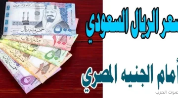 سعر الريال السعودي اليوم
