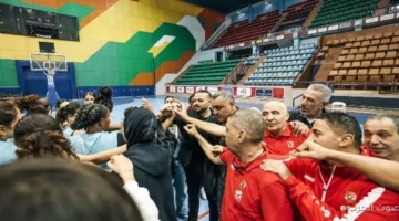 سيدات سلة الأهلي يخلصوا تدريباتهم عشان بطولة أفريقيا