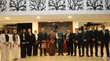 شباب مصر يقابلوا وزير الرياضة الهندي في فادودارا