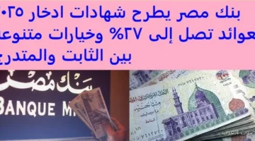 شهادات بنك مصر الجديدة 2025