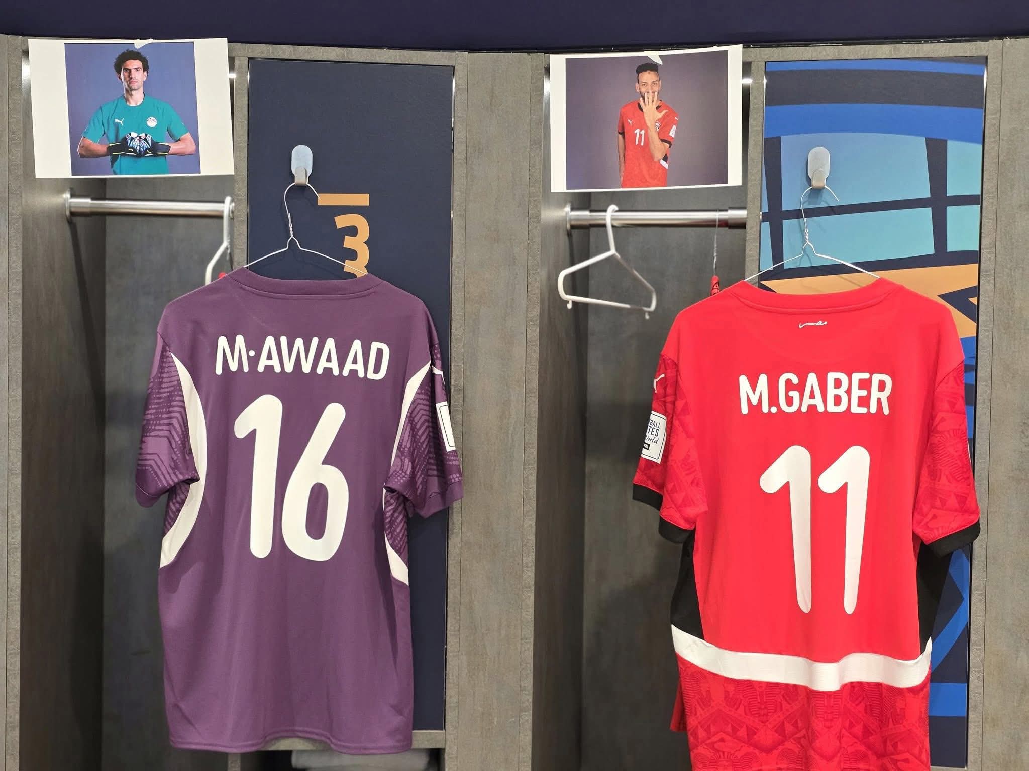 شوفوا أول صور لحمام السباحة بتاع الفراعنة قبل ماتش الكويت