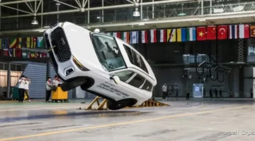 شيري تيجو 9 بتخضع لاختبارات أمان صعبة تشمل انقلاب بزاوية