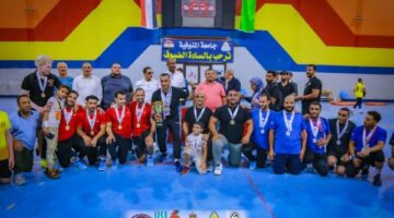 صالة حسن مصطفى بتنظم بطولة أفريقيا لكرة الهدف للمكفوفين بمشاركة