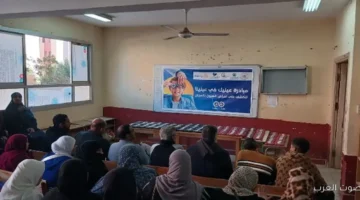 صناع الخير يوزعوا نظارات على أهالي الأسمرات في مبادرة عينيك