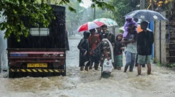 عدد ضحايا الفيضانات والانهيارات الأرضية في سريلانكا وصل لـ 334