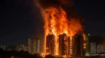 عدد ضحايا حريق المجمع السكني في هونج كونج يوصل لـ