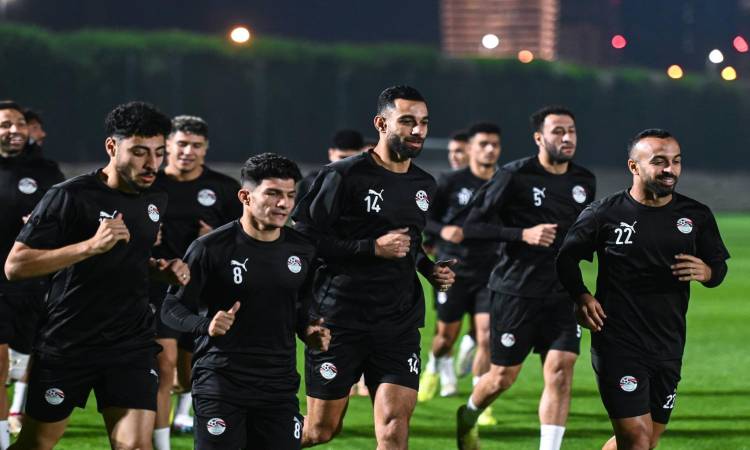 مران منتخب مصر الثاني