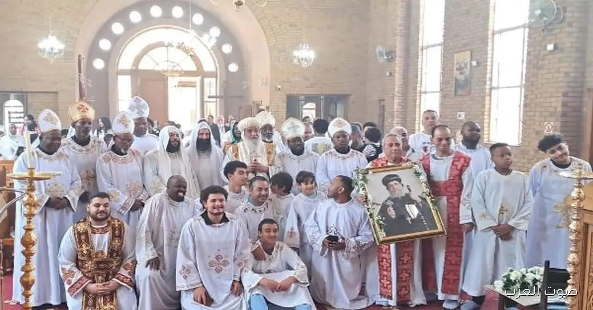 قداس الأربعين لذكرى الأنبا أنطونيوس مرقس في مطرانية جنوب إفريقيا