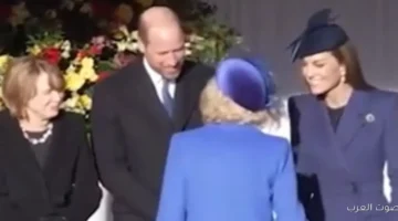 كاميلا تفاجئ ويليام وكيت بلحظة لطيفة خلال زيارتهم لألمانيا