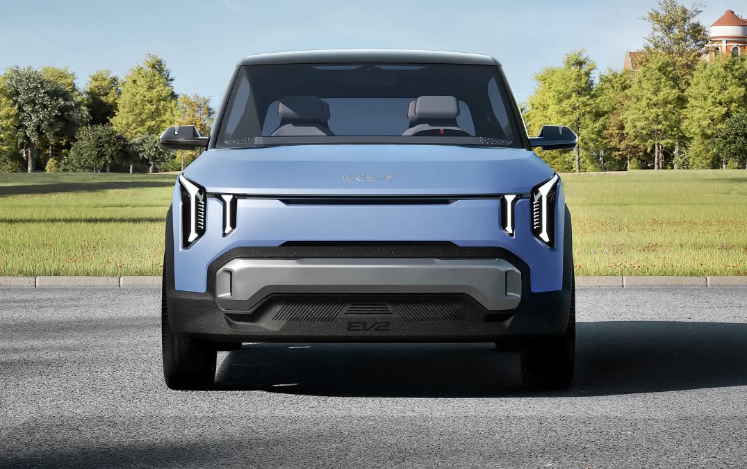 كيا بتكشف عن ملامح طراز EV2 الكهربائي الجديد قبل ما