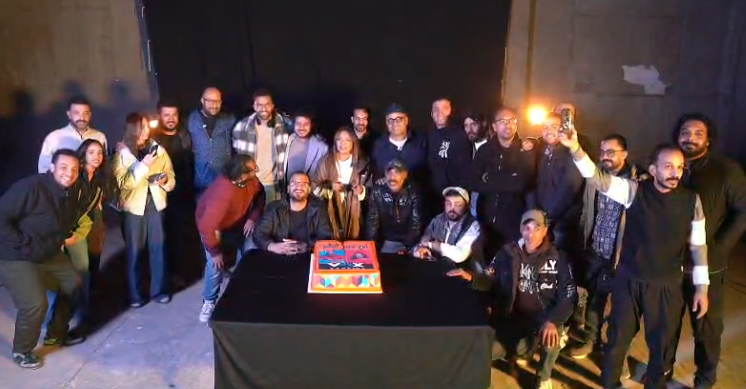 ليلى علوي وبيومي فؤاد يخلصوا تصوير ابن مين فيهم