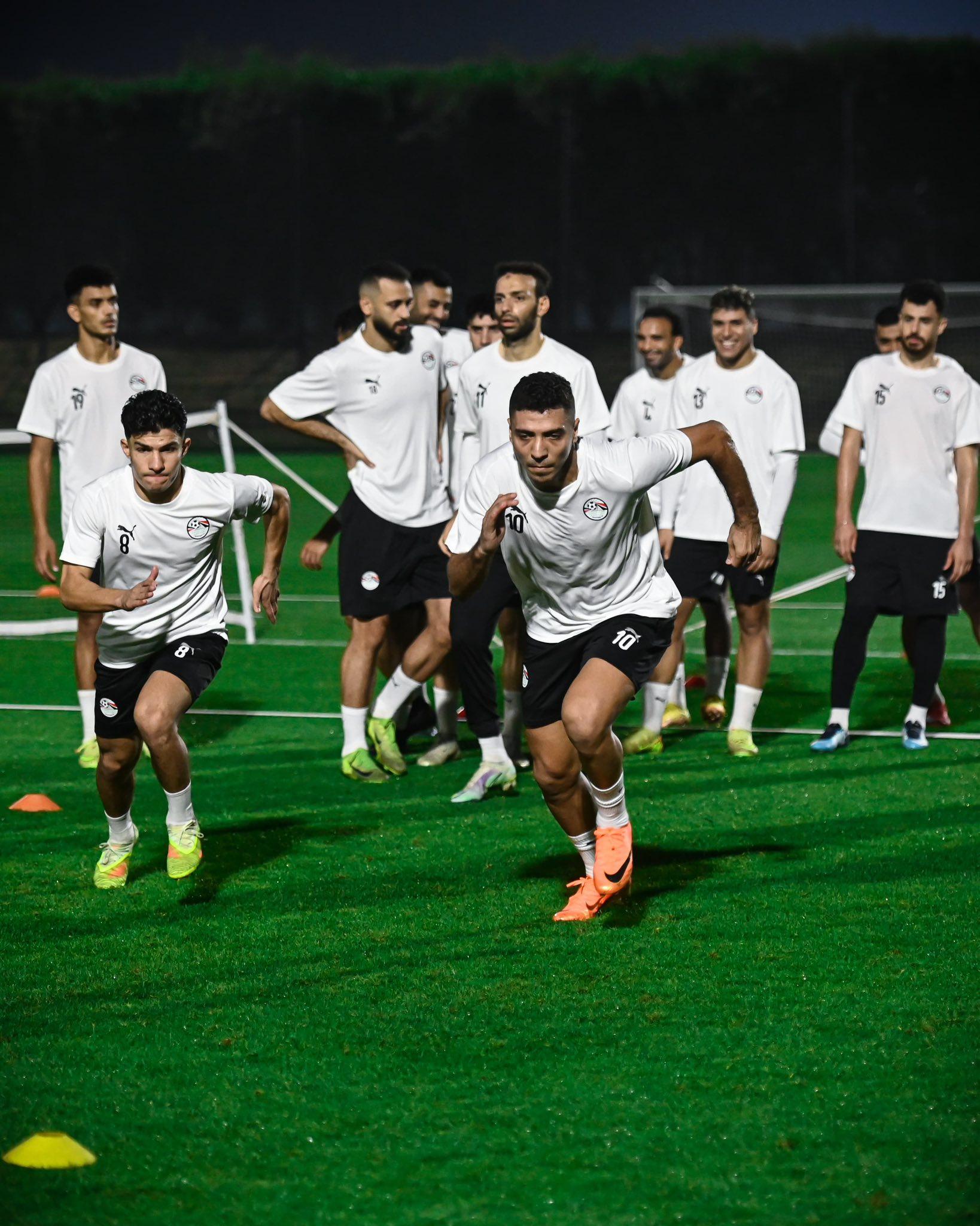 مران منتخب مصر الثاني