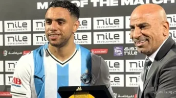 محمد الشيبي بطل مباراة بيراميدز وكهرباء الإسماعيلية