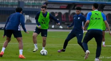 مران الزمالك زيادة الحمل البدني عشان يجهزوا لمباراة كهرباء الإسماعيلية