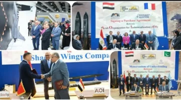 مصر بتعلي مكانتها الصناعية تعاون العربية للتصنيع مع داسو الفرنسية
