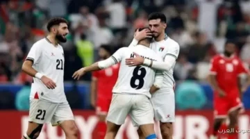 مصطفى نجم فلسطين قدمت أداء رائع في كأس العرب