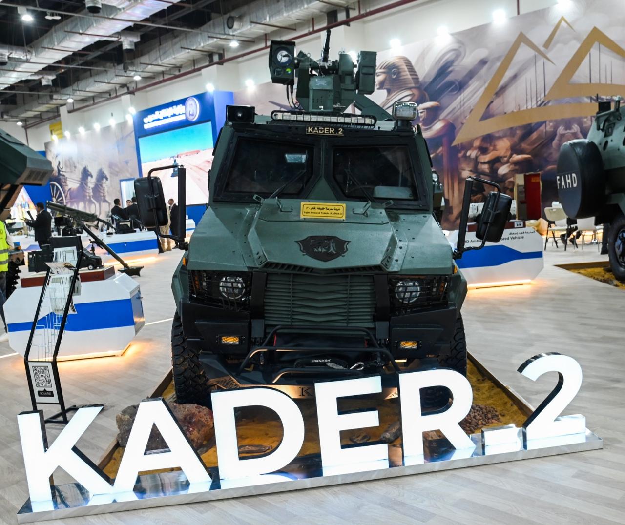 معرض إيديكس 2025 جناح الهيئة العربية للتصنيع يتألق بمسيرات أرضية