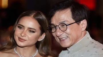 نيللي كريم مع جاكي شان في أحدث ظهور ليها