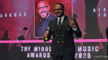 هاني محروس يحصل على جائزة أحسن مهندس صوت في الشرق
