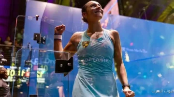 هانيا الحمامي بتحجز مكانها في نصف نهائي بطولة ميلووكي هونغ