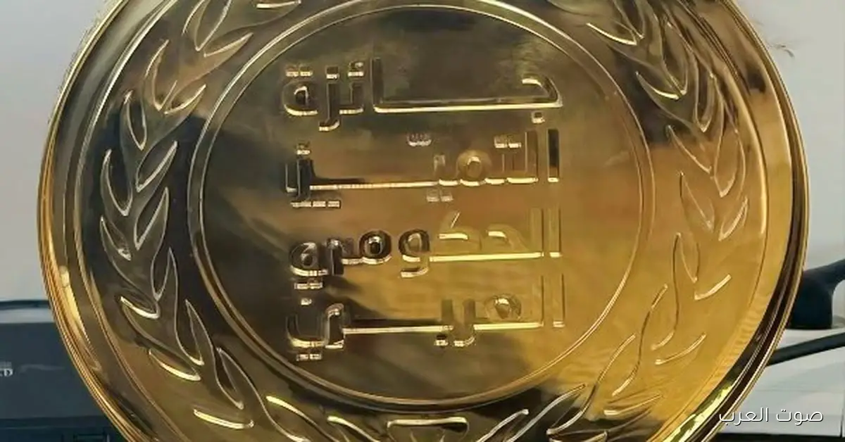 وزارة الري تاخد جائزة أحسن مشروع عربي في تطوير البنية التحتية