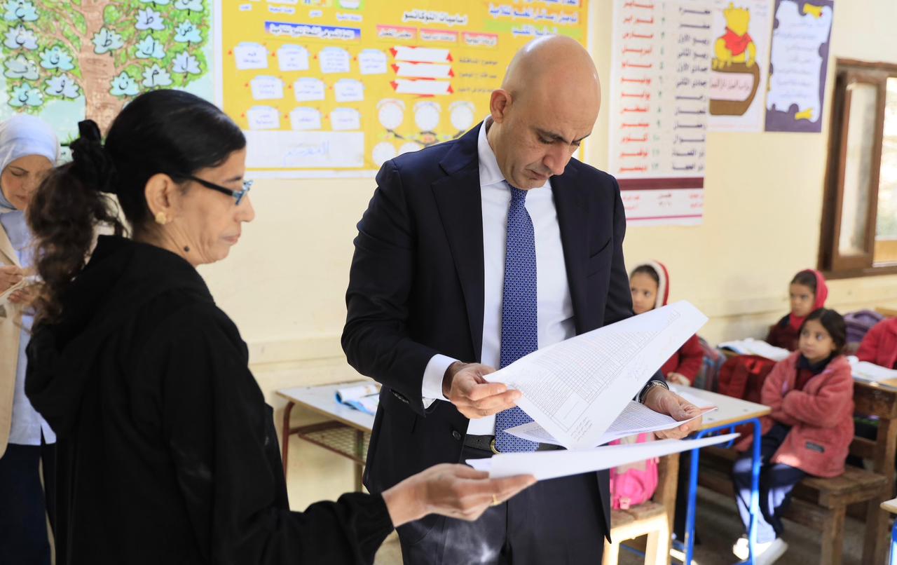 وزير التعليم يأمر بتحسين مدارس البدرشين والصف ويشدد على أهمية