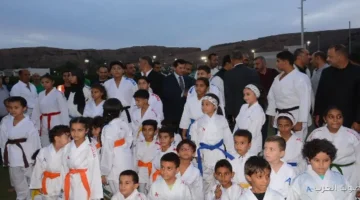 وزير الرياضة يزور نادي شرم الشيخ ويفتتح ملاعب بادل تنس