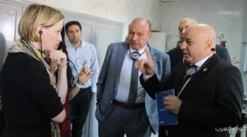 وفد من منظمة العمل الدولية يزور المركز القومي للسلامة المهنية