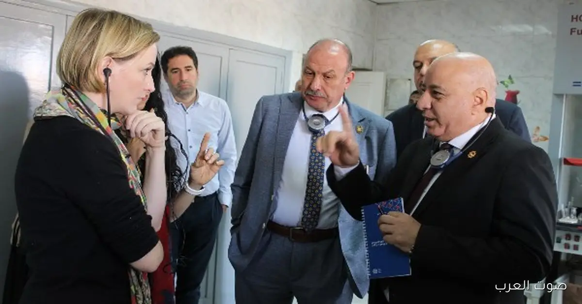 وفد من منظمة العمل الدولية يزور المركز القومي للسلامة المهنية لدعم بيئة العمل وزيادة الإنتاجية 2 وفد من منظمة العمل الدولية يزور المركز القومي للسلامة المهنية لدعم بيئة العمل وزيادة الإنتاجية