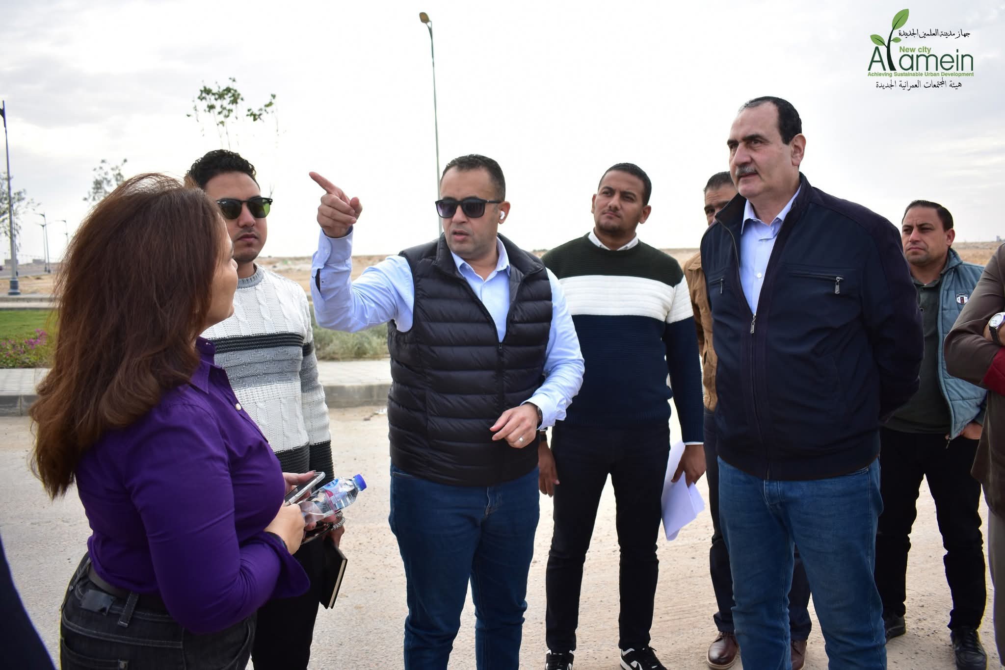 وفد من <a href=