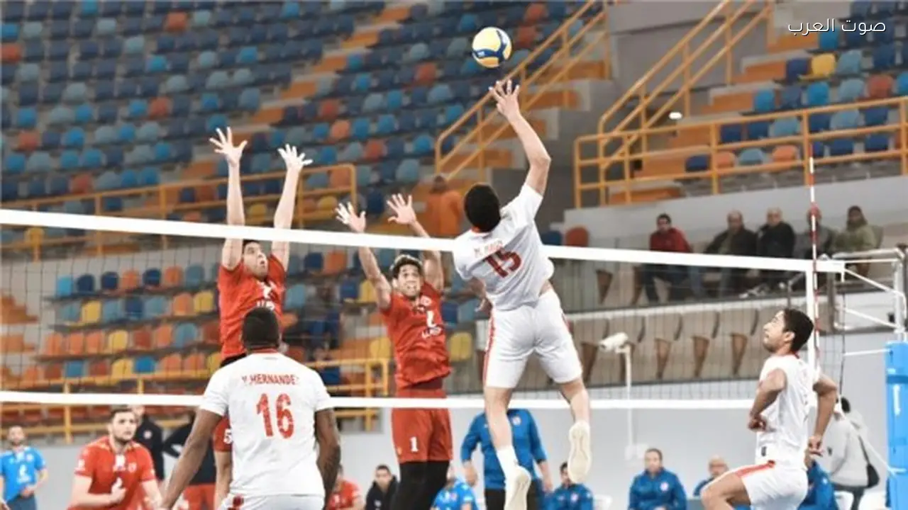 الأهلي يلتقي الزمالك في نهائي دوري الطائرة الليلة