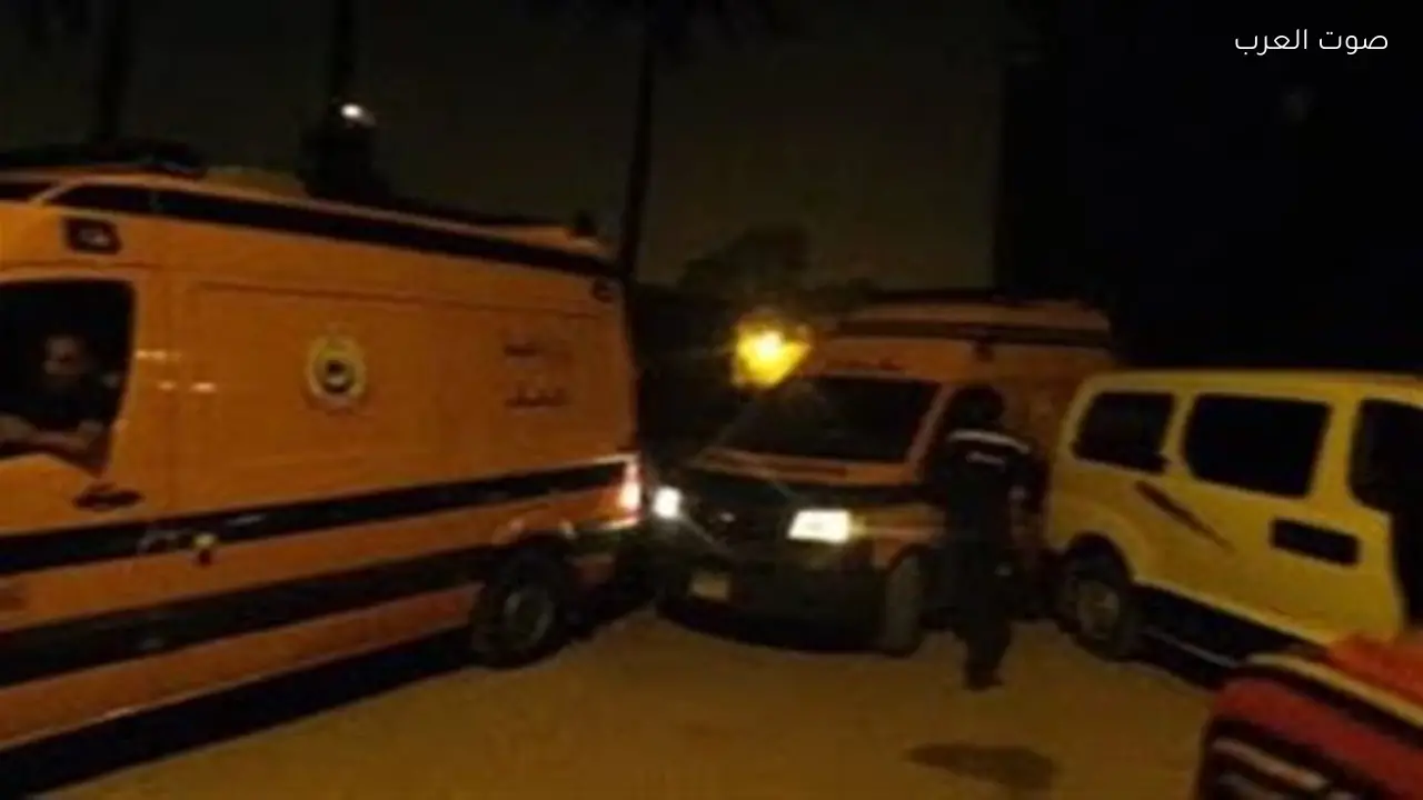 تصادم سيارة نقل وميكروباص في الوادي الجديد يسفر عن 8 إصابات