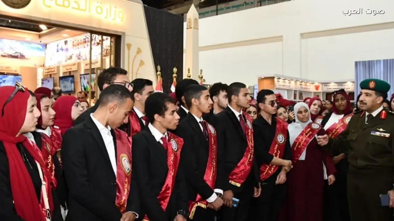 جناح وزارة الدفاع في معرض الكتاب يعرض تاريخ الجيش المصري ودوره الوطني