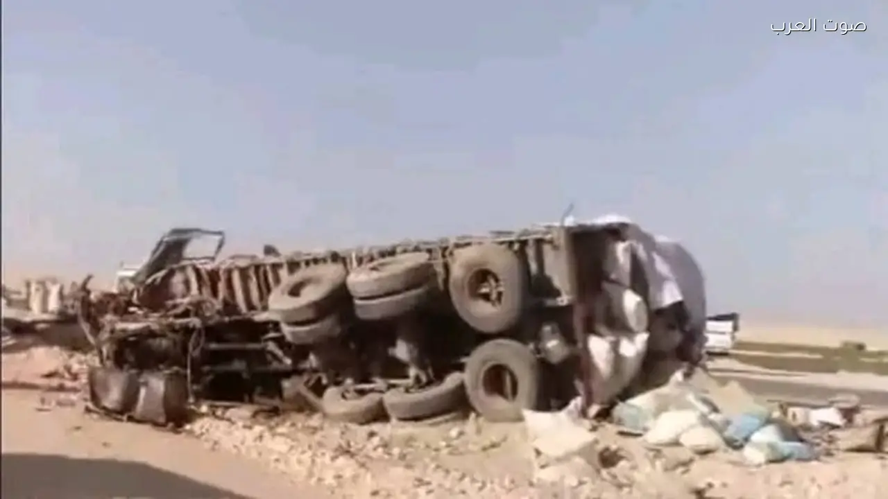 خروج 9 مصابين من مستشفى القصير بعد حادث تصادم على طريق القصير–قفط