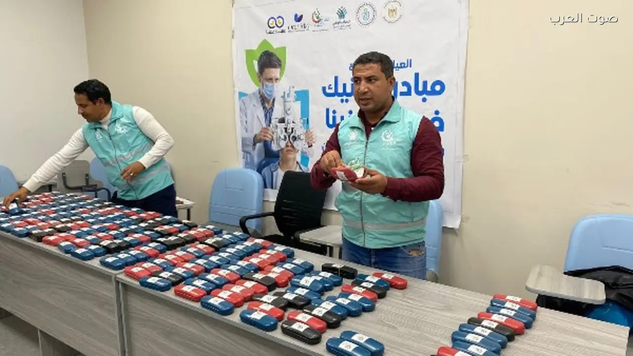صناع الخير ينفذون عمليات جراحية ويوزعون نظارات طبية مجانية
