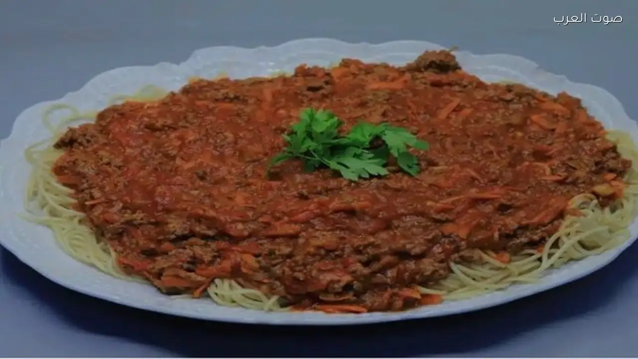 طريقة سريعة لتحضير مكرونة بولونيز