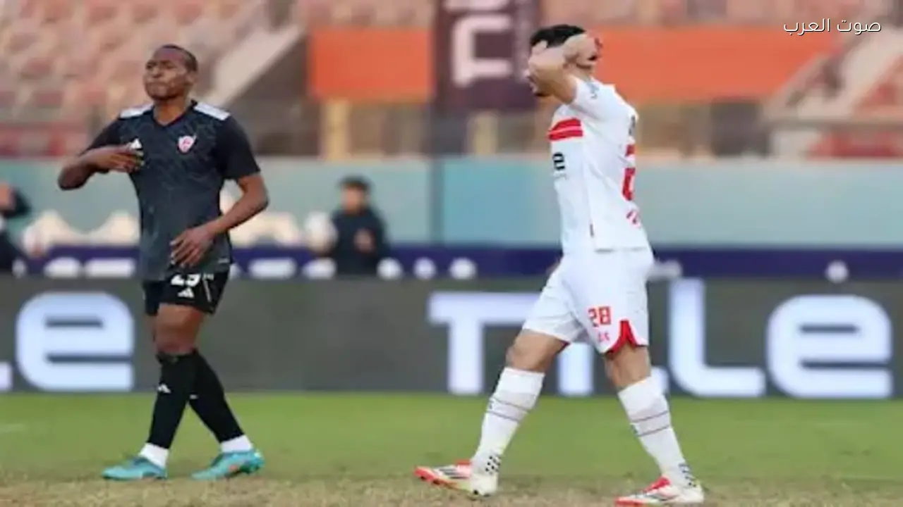 عدي الدباغ يسجل هدف الزمالك الأول ضد بتروجيت في الدوري