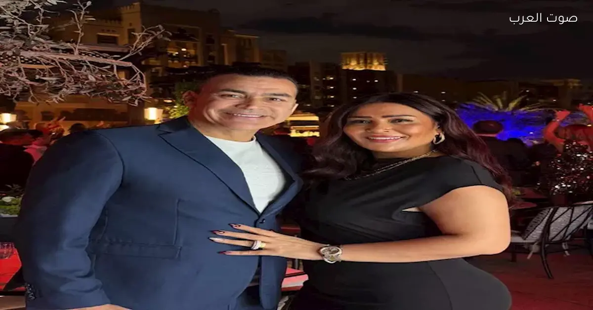 عصام الحضري يوجه رسالة رومانسية لزوجته تحت عنوان وش السعد مع صور توثق اللحظة