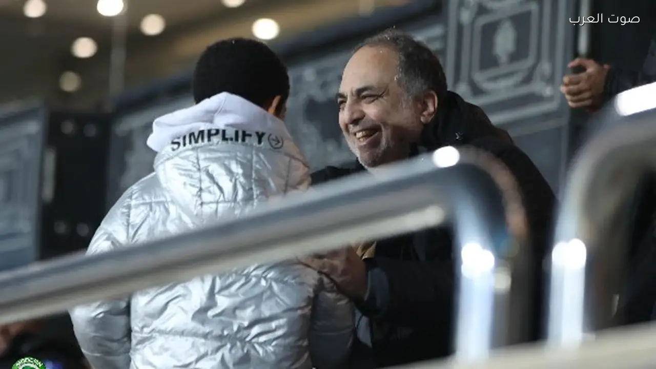 وليد دعبس يحتفل بفوز مودرن سبورت على الإسماعيلي