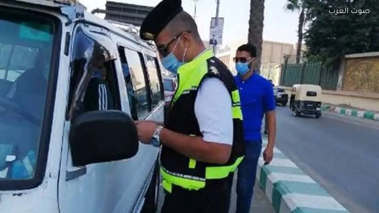 104 مخالفات مرورية وغرامات فورية في الغربية