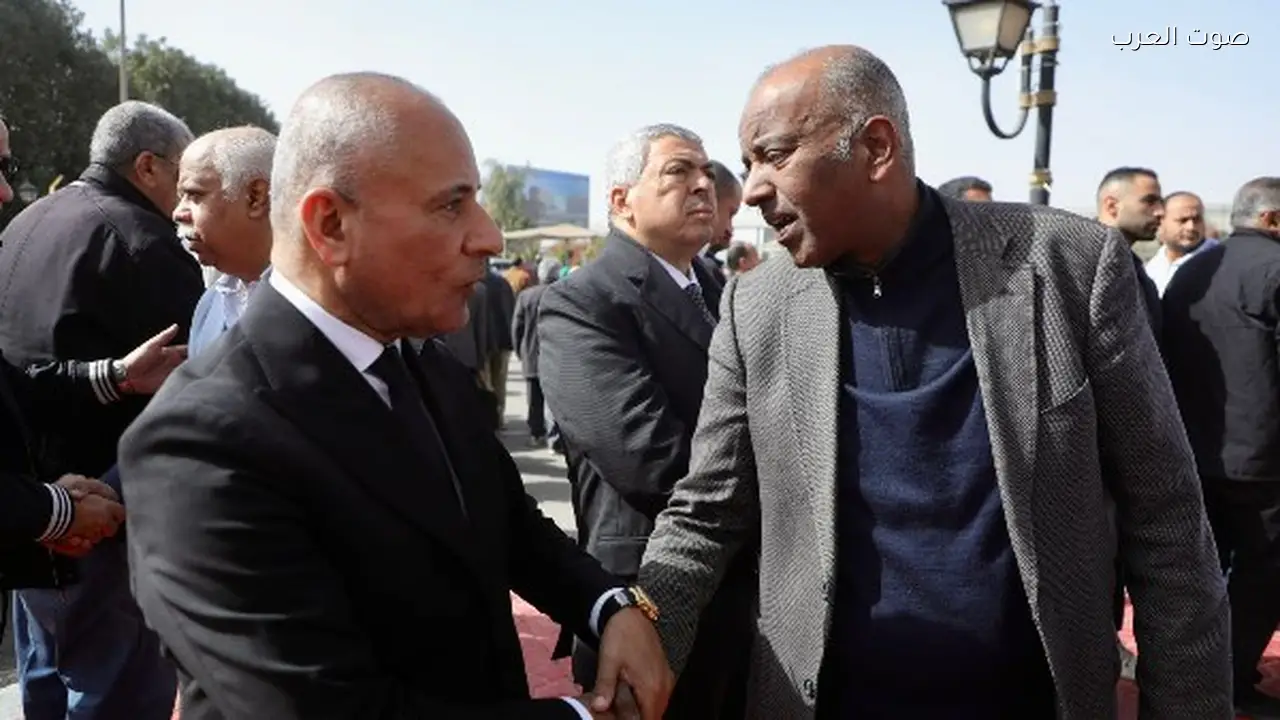 أحمد موسى ومصطفى بكري في جنازة شقيقة النائب محمد أبو العينين