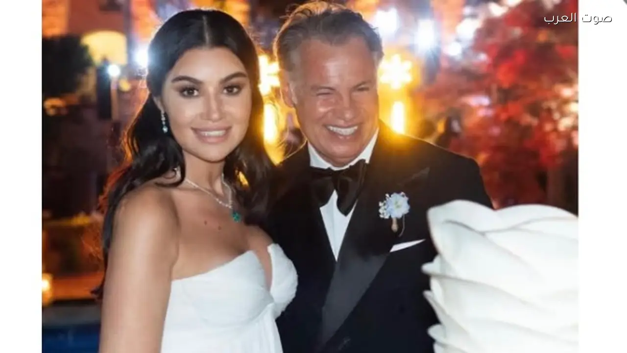 أروى جودة وزوجها يحتفلان برقص رومانسي مميز