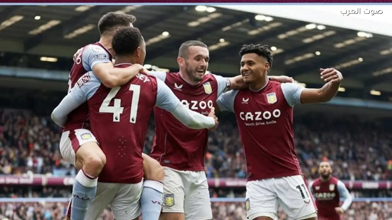 أستون فيلا يتعادل مع ليدز يونايتد في الدوري الإنجليزي