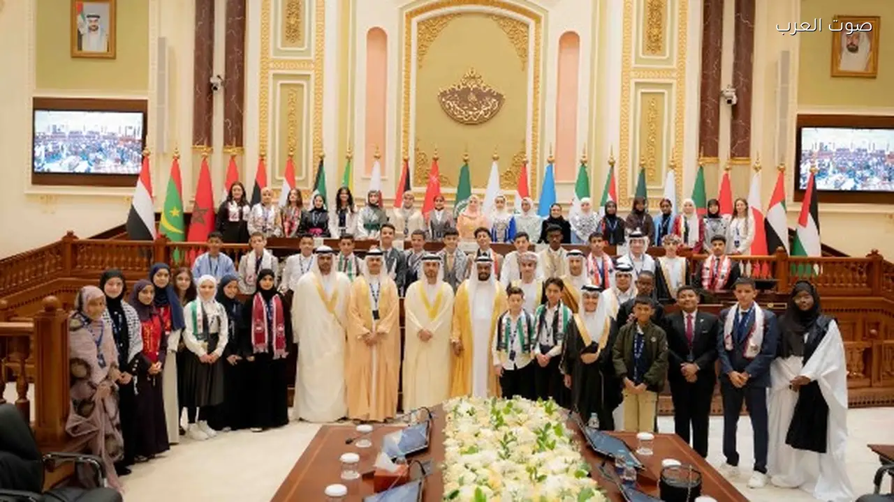 أطفال مصر يطالبون بمحتوى رقمي آمن في البرلمان العربي بالشارقة